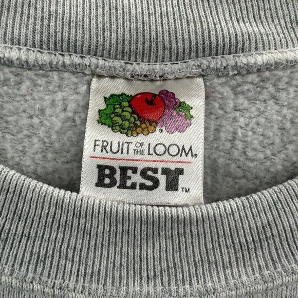 Vintage Michigan Fair Mens Sweatshirt Small Gray Long Sleeve Pullover Patriotic - Picture 4 of 10